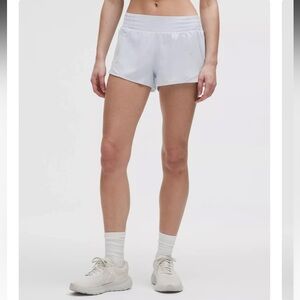 NWT!🍋🍋Lululemon Hotty Hot High Rise Short 2.5”🍋🍋. Size 8. Color Starch Blue.